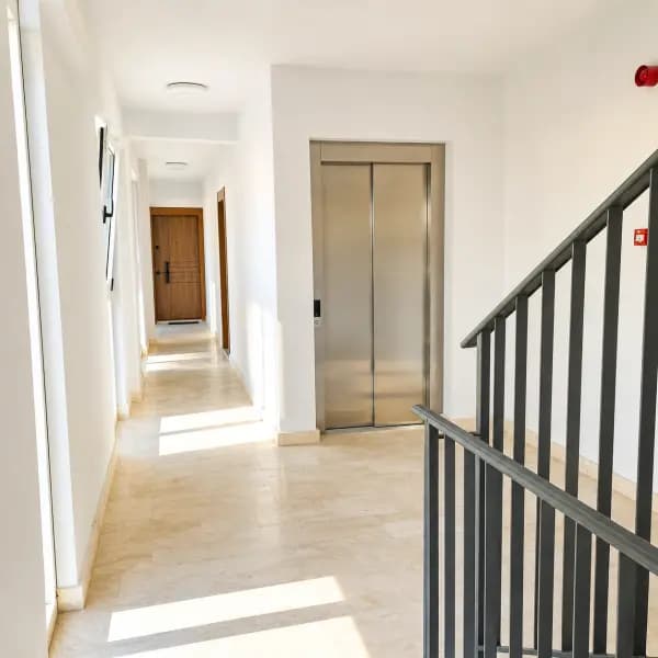 New apartment with 2 bedrooms and a garage space in Tivat