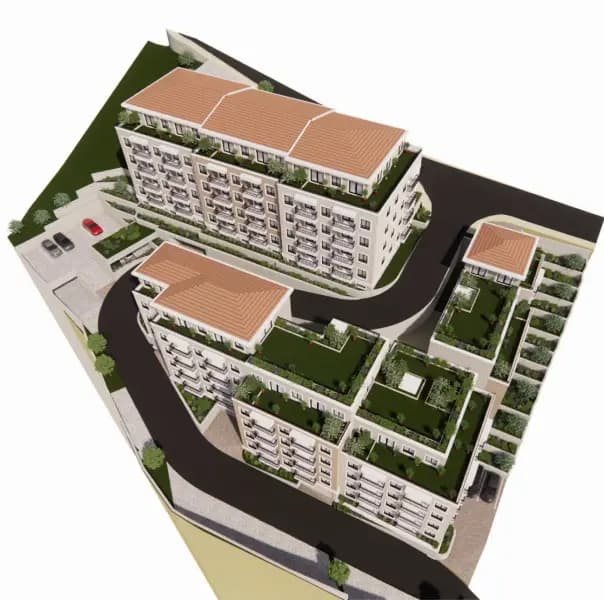 Продаж, однокімнатна квартира, 46м², Будва