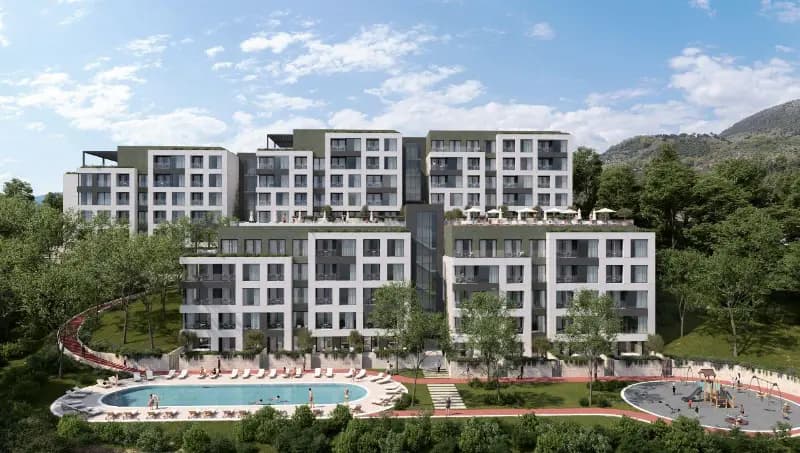 Продаж, однокімнатна квартира, 44м², Тіват