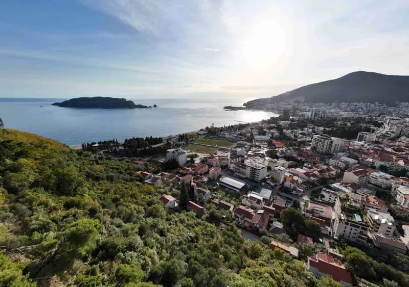 2 bina inşaatı için arazi (BRGP) 1.042 m² - Budva, Podkošljun