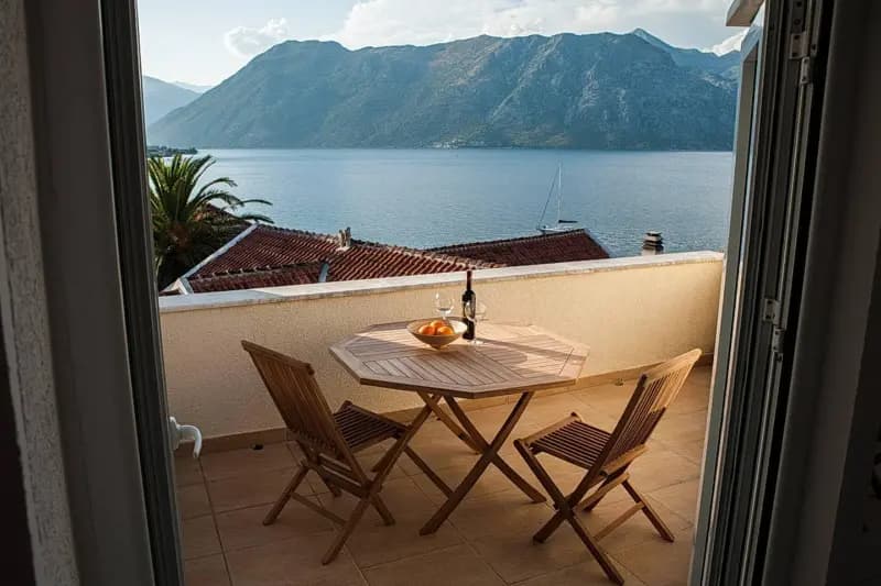 Satılık, tek odalı daire, 54m², Kotor
