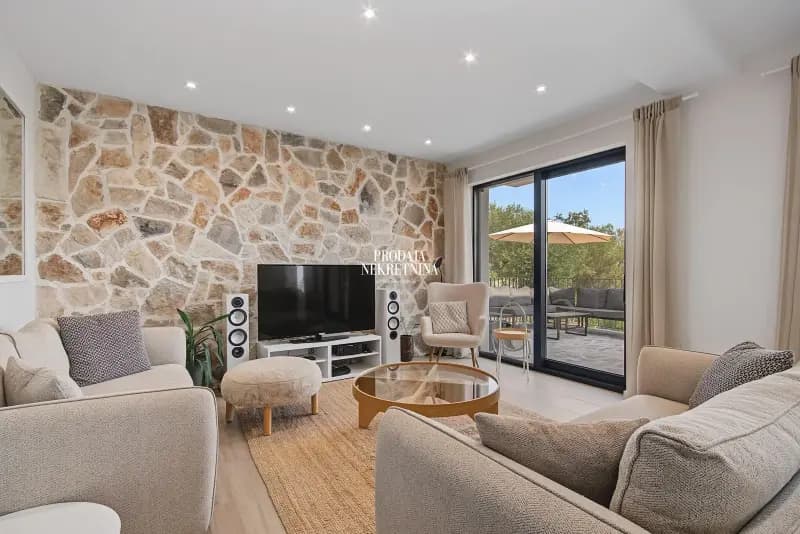 Luxury villa with sea view and garden in Tivat