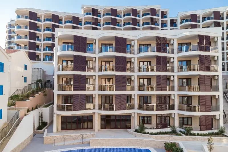 Продаж, двокімнатна квартира, 89м², Будва