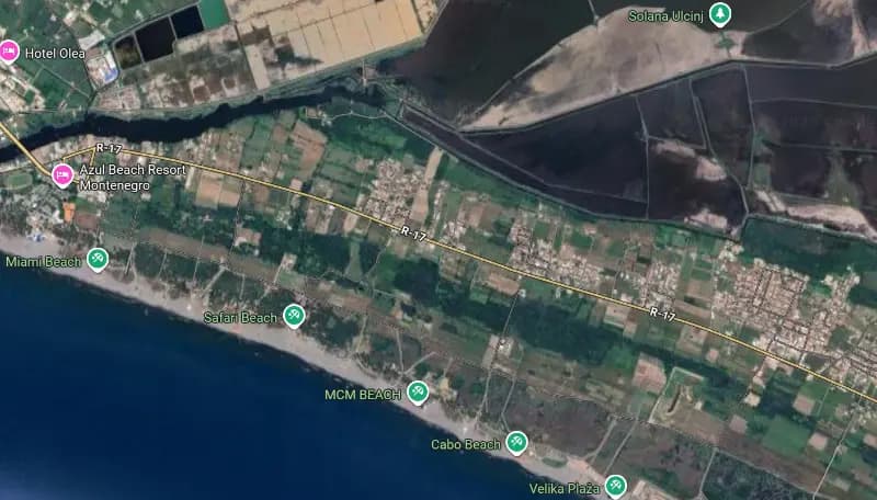 Verkauf, Grundstück, 15000m², Velika Plaza, Ulcinj
