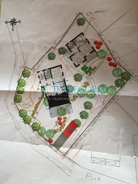 Deniz manzaralı arsa, Sutomore'da
