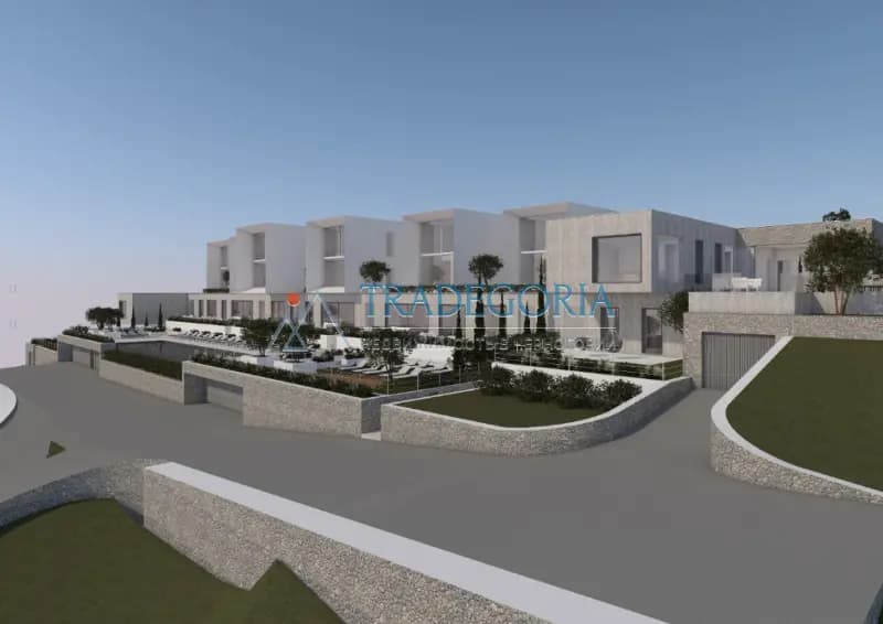 Tivat, Krašići – Luštica Yarımadası'nda deniz kenarında yeni apartman kompleksi