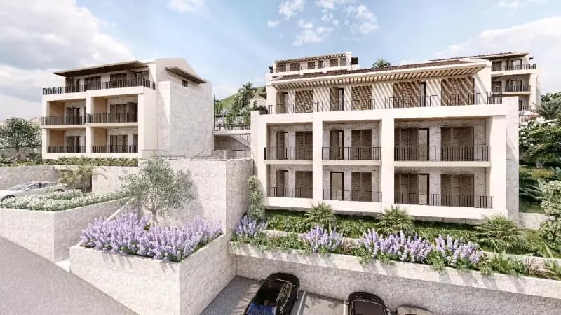Продаж, двокімнатна квартира, 69м², Котор