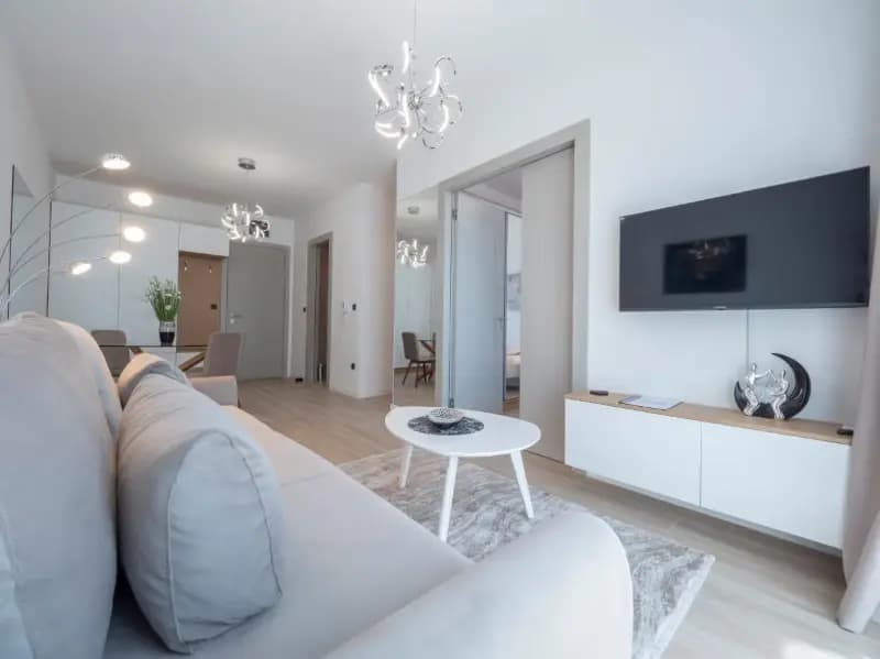 Продаж, однокімнатна квартира, 47м², Бечичі, Будва