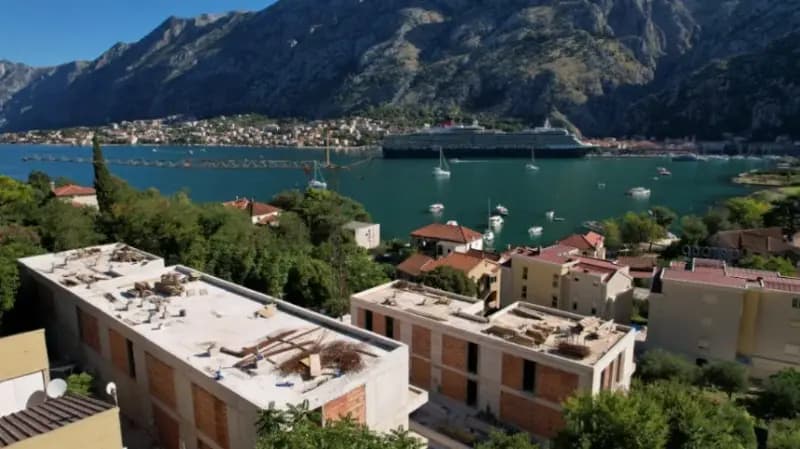 Satılık, iki odalı daire, 58m², Kotor, Karadağ