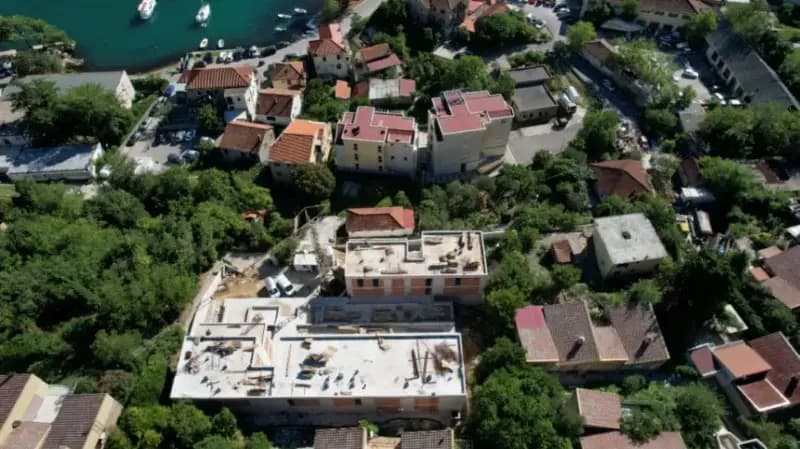 Satılık, tek odalı daire, 44m², Kotor, Karadağ