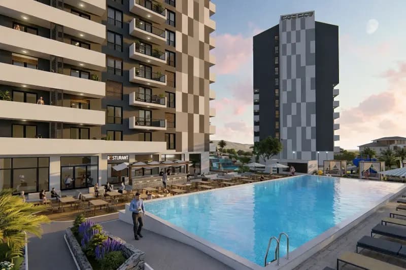 Prodaja, dvosoban Stan, 73m², Burtaišši, Bar