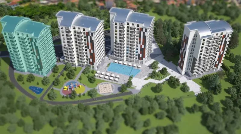 Prodaja, dvosoban Stan, 73m², Burtaišši, Bar