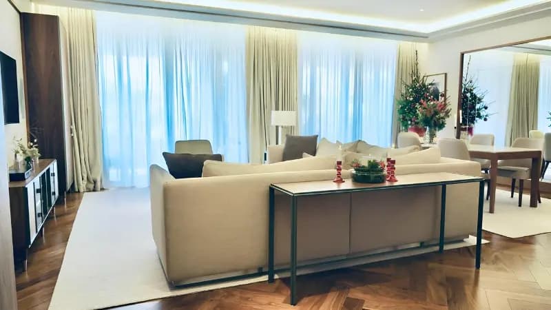 Elena Porto Montenegro - apartment with a view of the marina and Regent Pool Club pools
