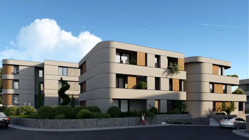 Продаж, двокімнатна квартира, 88м², Котор