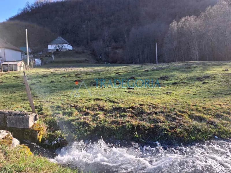 Two plots on the stream bank in Kolašin