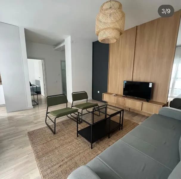 Аренда, однокомнатная квартира, 46м², Цвийетин бриег, Подгорица