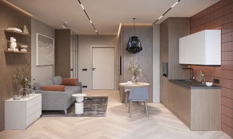 Продаж, квартира-студія, 28м², Колашин