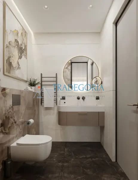 Prostoran i prestižan stan pored mora, 103 m² u Baru sa panoramskom terasom i SPA centrom, direktno od investitora.