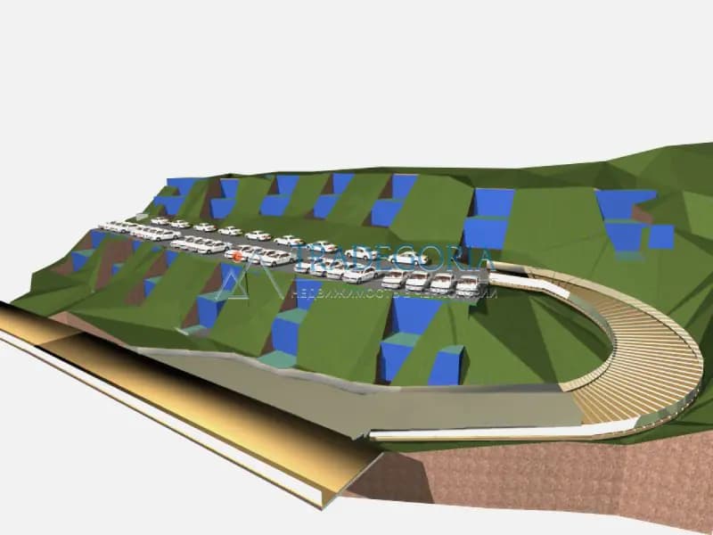 A plot is for sale in the picturesque area of Kolašin, a 5-minute walk from the city center.