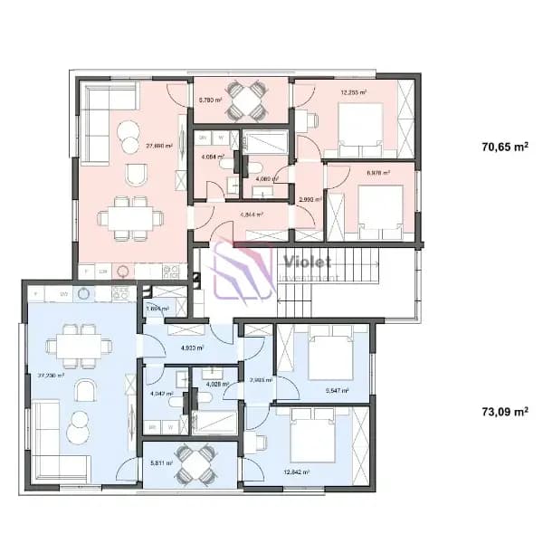 Sale, land, 641m², Gornja Gorica, Podgorica