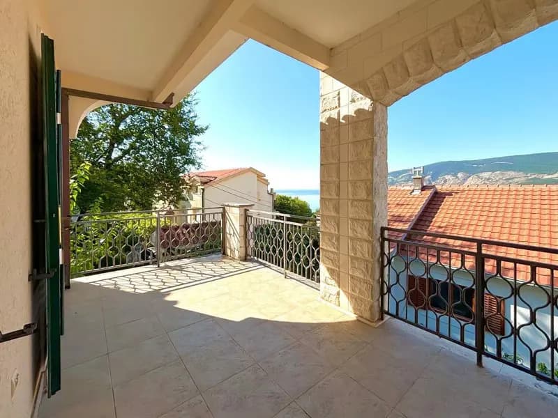 House with a panoramic sea view in Topla, Herceg Novi