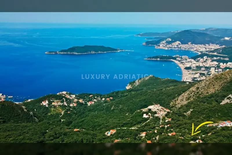Villa inşaatı için arsa - Kuljaçe, Budva