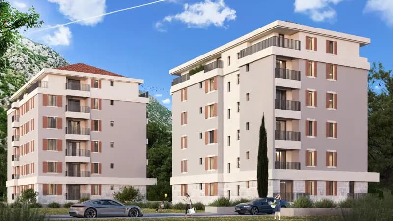 Prodaja, dvosoban stan, 56m², Herceg Novi