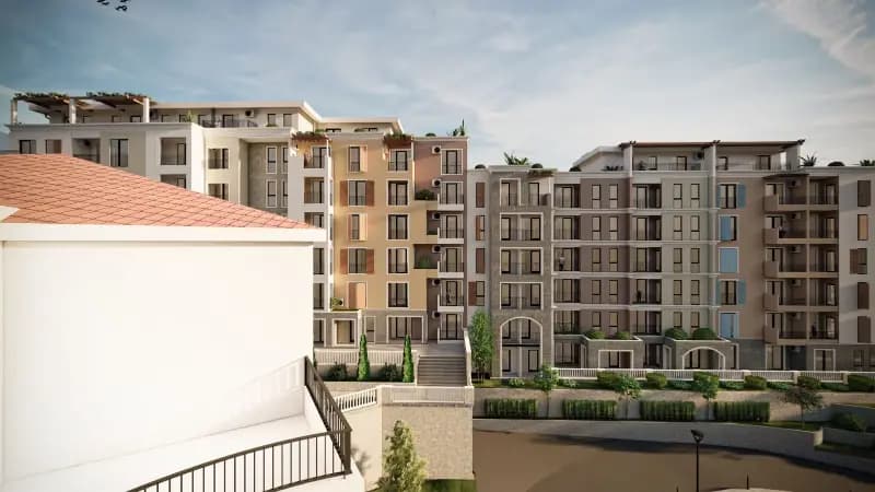 Продаж, однокімнатна квартира, 49м², Будва