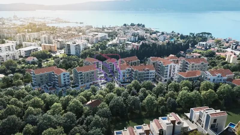 Prodaja, jednosoban stan, 45m², Donja Lastva, Tivat