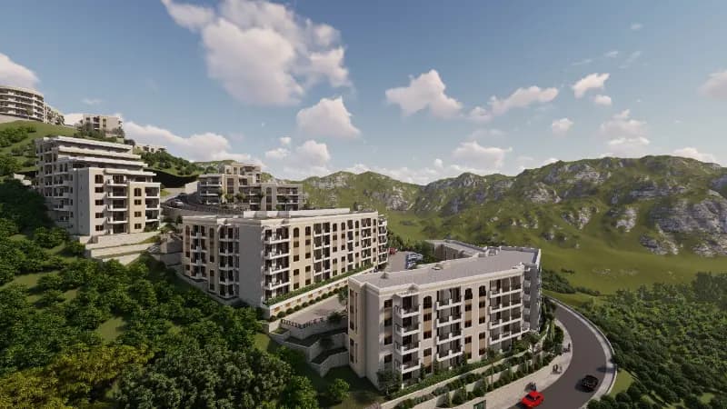 Продаж, двокімнатна квартира, 69м², Будва