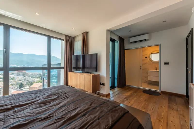 Bečići'de Penthouse no. 1991