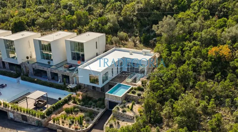 Villa in Krašići with panoramic sea view