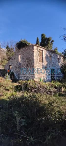 Kamena kuća u mediteranskom stilu sa pogledom na more u Sutomoru na prodaju