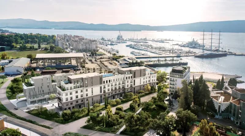 New premium project on the first line of the sea in Tivat