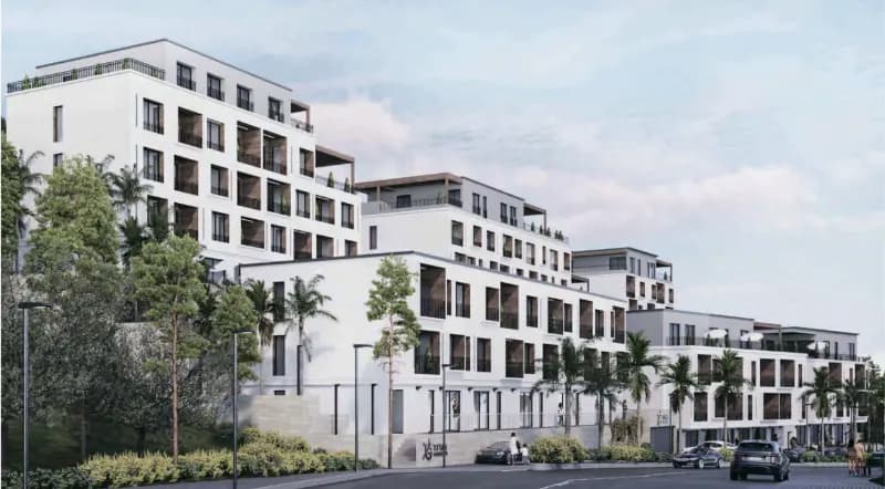 Продажа, двухкомнатная квартира, 76м², Тиват