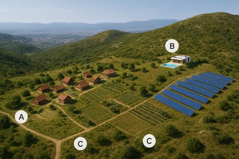 Vermietung, Grundstück, 930000m², Danilovgrad