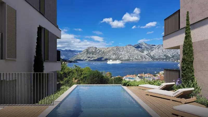 Satılık, iki odalı daire, 72m², Kotor