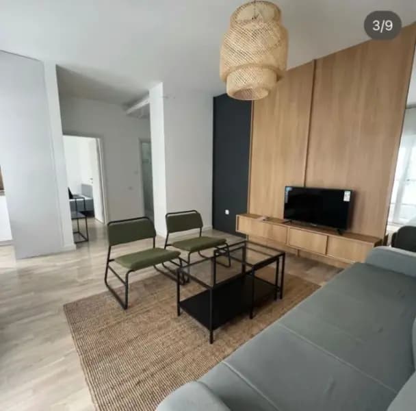 Аренда, однокомнатная квартира, 46м², Цвиетин Бриег, Подгорица