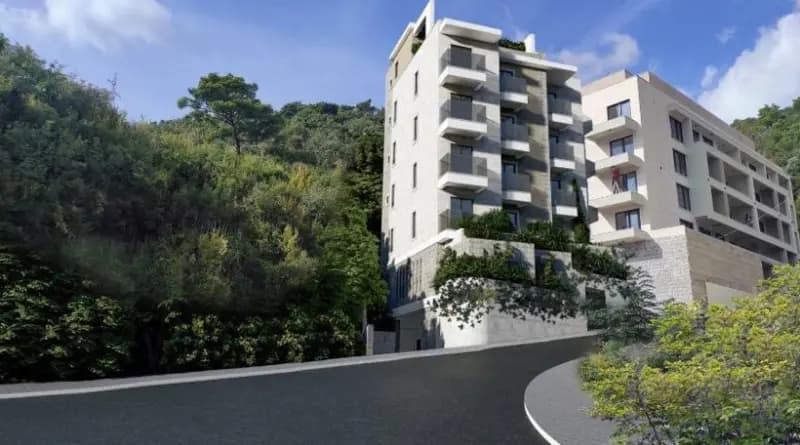 Продаж, двокімнатна квартира, 67м², Будва