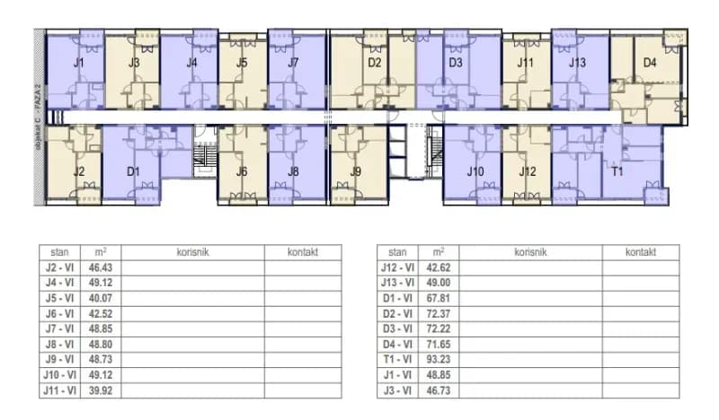 Оренда, однокімнатна квартира, 49м², Central Point, Подгориця