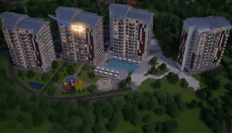 Prodaja, jednosoban Stan, 57m², Burtaišši, Bar