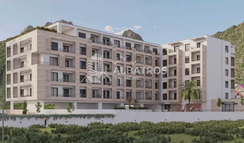 One-bedroom apartments for sale in new construction in Šušanj, Bar