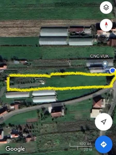 Satılık, arsa, 2503m², Grbavci, Podgorica