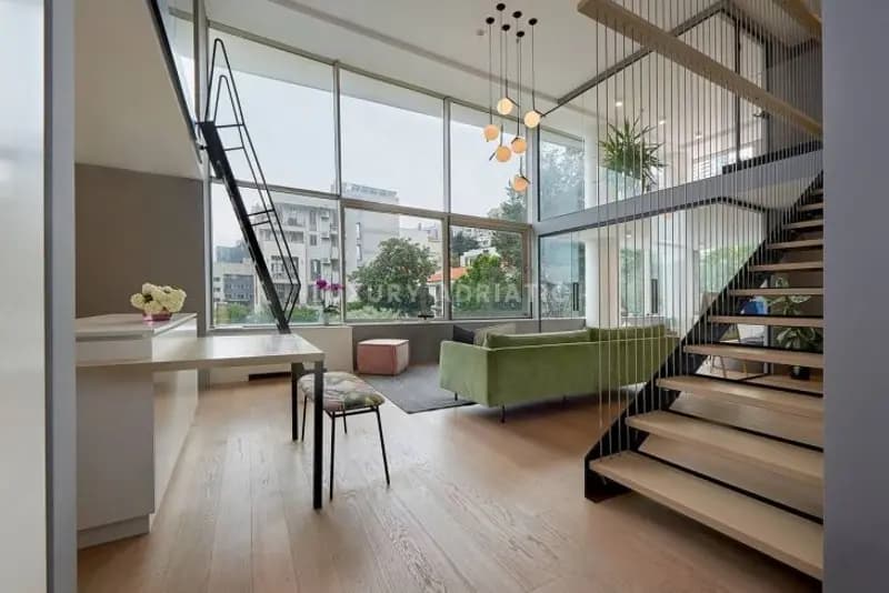 Dukley Residence - Budva merkezinde galerili iki odalı daire