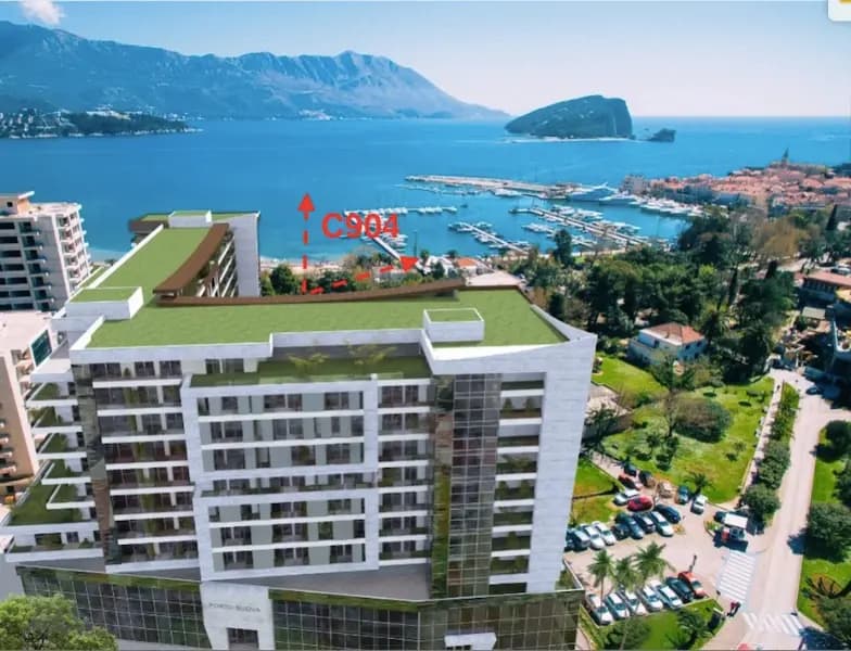 Prodaja, dvosoban penthaus, 169m², Budva