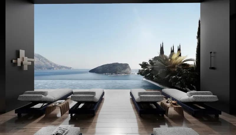 Продаж, двокімнатна квартира, 135м², Будва