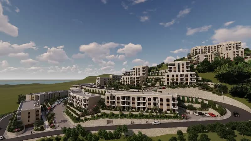 Продаж, однокімнатна квартира, 60м², Будва